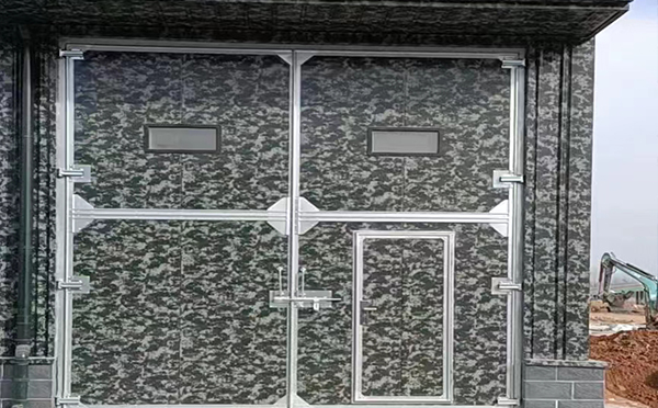 和田县工业平开门