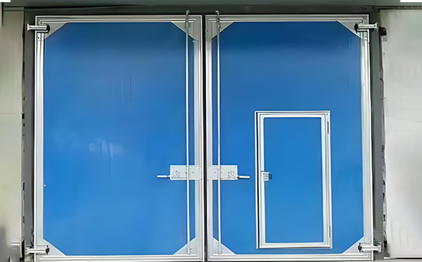 和田县工业平开门